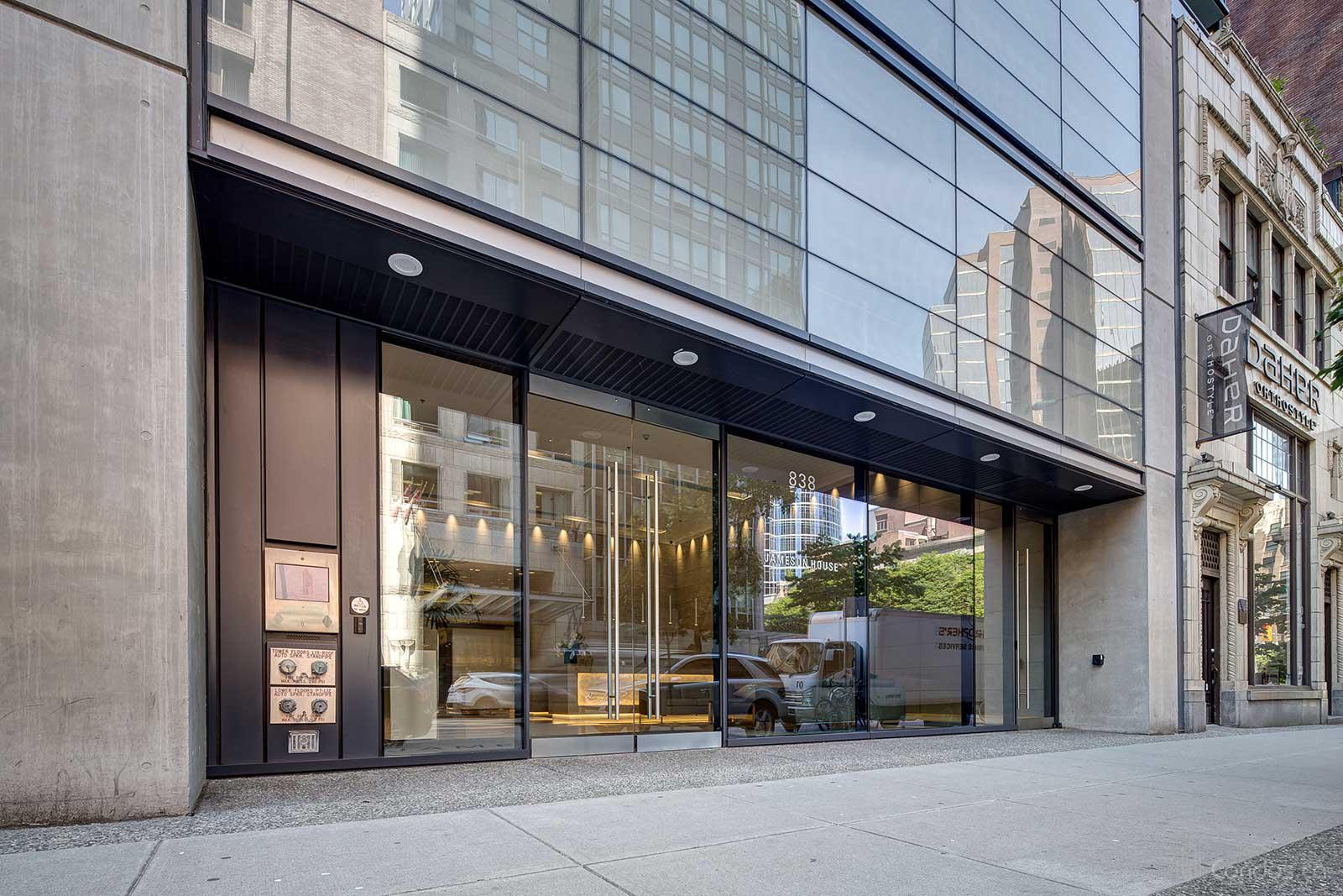 Front of 838 West Hastings Street